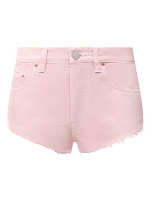 Джинсовые шорты Vetements розовые