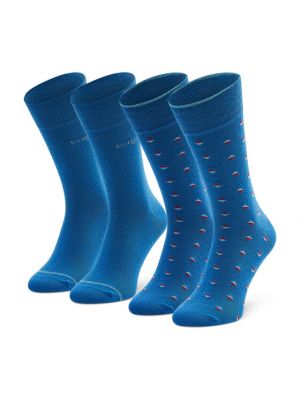 Ψηλές κάλτσες Bugatti μπλε