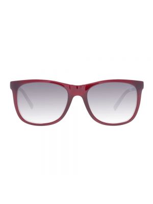 Okulary przeciwsłoneczne Timberland czerwone