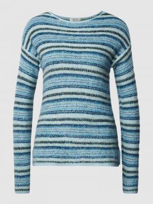 Dzianinowy sweter Christian Berg Woman błękitny