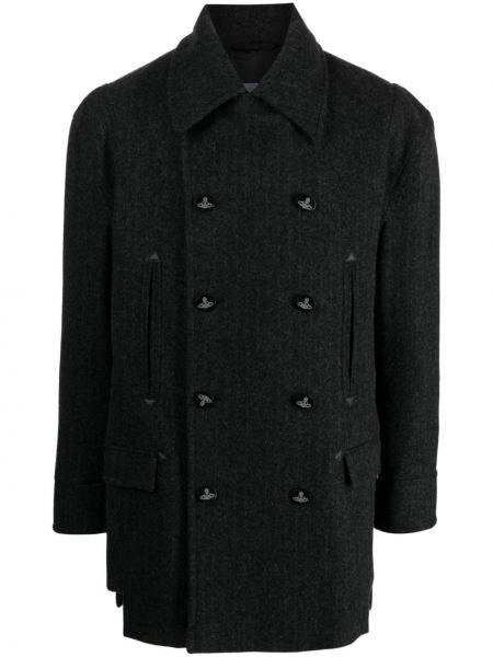 Kabát Vivienne Westwood sivá