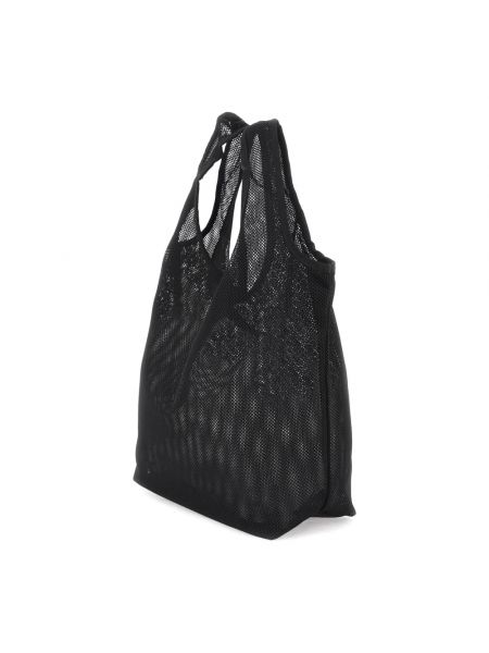 Mesh shopper handtasche mit taschen A.p.c. schwarz