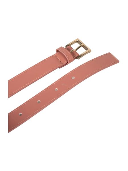 Cinturón de cuero Baldinini rosa