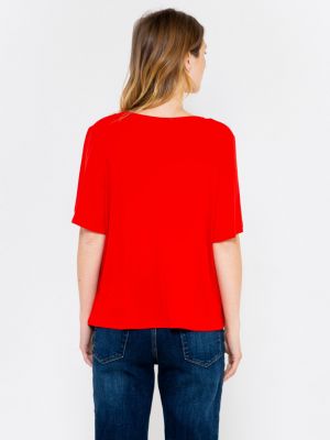 Tricou Camaieu roșu