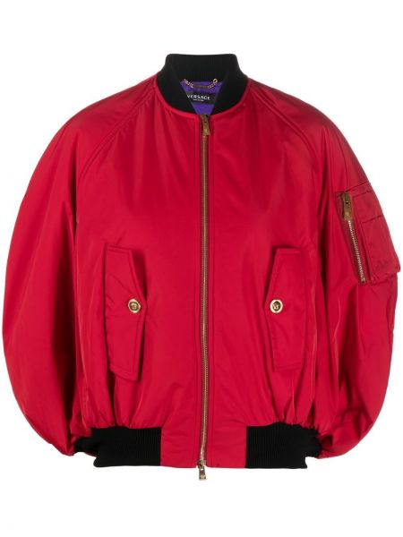 Bomber jakna Versace rdeča