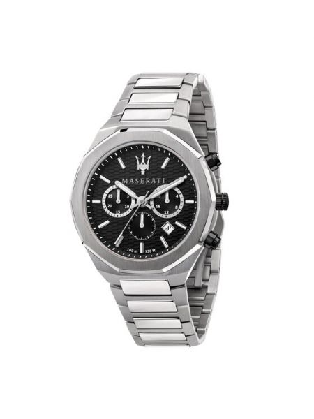 Zegarek srebrny Maserati