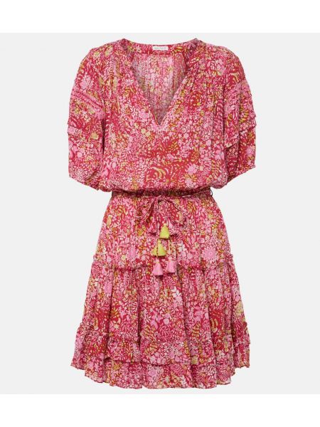 Obleka s cvetličnim vzorcem Poupette St Barth
