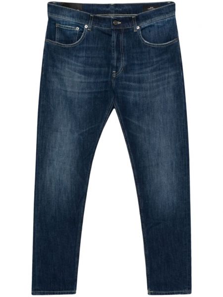 Zúžené džíny s oděrkami Dondup modrý