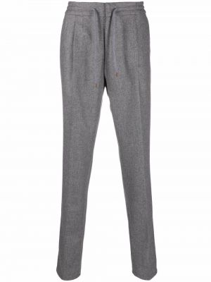 Pantalon plissé Brunello Cucinelli gris