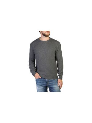 Kašmírový svetr jersey 100% Cashmere šedý