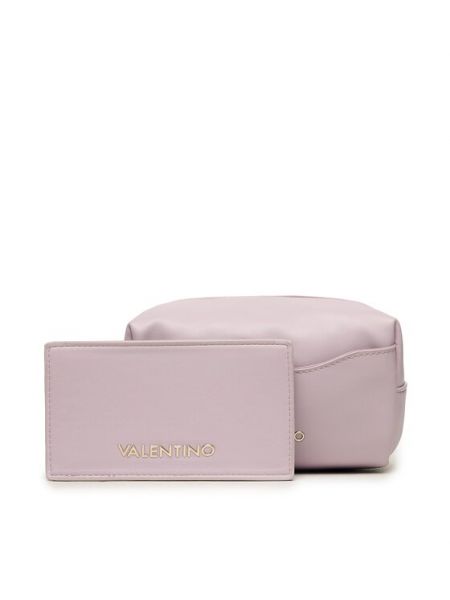 Καλλυντική τσάντα Valentino μωβ