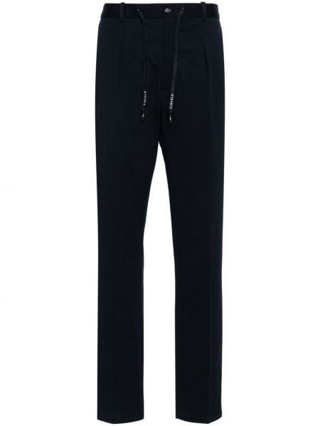 Pantalon droit plissé Circolo 1901 bleu