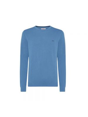 Sweter Sun68 niebieski
