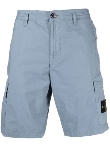 Pantalones cortos cargo Stone Island azul