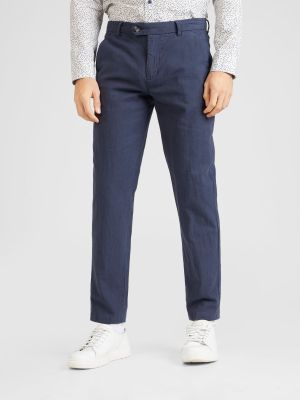 Pantaloni chino Lindbergh blu