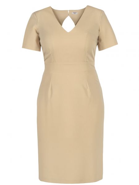 Robe de soirée Karko beige