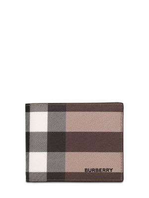 Painettu lompakko Burberry ruskea