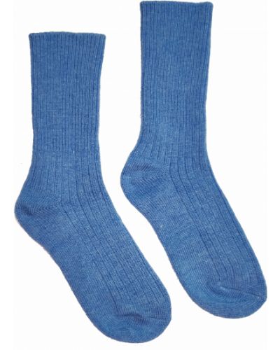 Шерстяные теплые носки в рубчик Kardesler