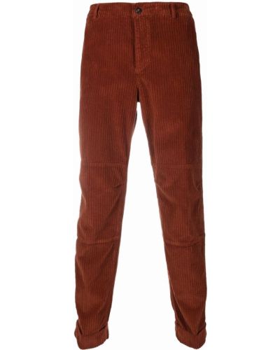 Pantalones chinos ajustados Eleventy rojo
