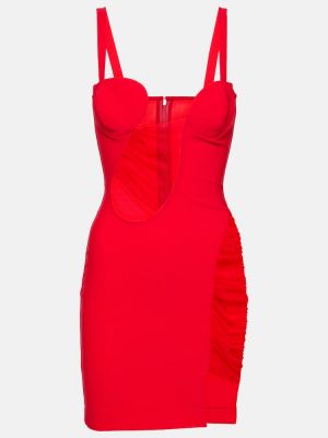 Φόρεμα από ζέρσεϋ Nensi Dojaka κόκκινο
