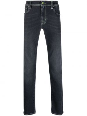 Skinny džíny s nízkým pasem Sartoria Tramarossa černé
