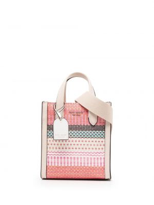 Stripete shoppingbag Kate Spade rosa