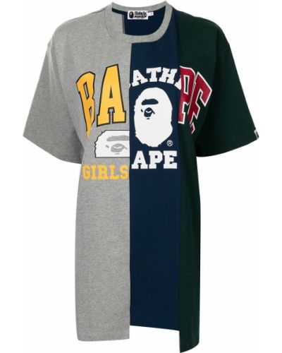 Camiseta oversized A Bathing Ape® gris