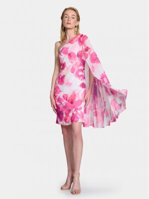 Коктейлна рокля slim Joseph Ribkoff розово