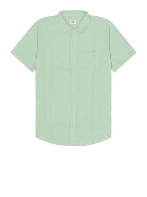 Рубашка Marine Layer зеленая