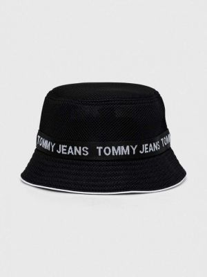 Шляпа Tommy Jeans черная