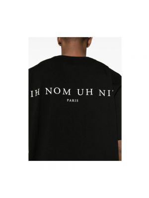 Koszulka z nadrukiem Ih Nom Uh Nit czarna