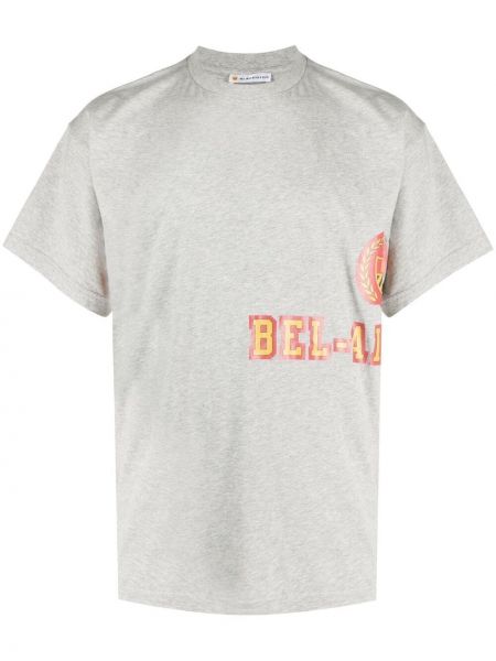 Camiseta con estampado Bel-air Athletics gris