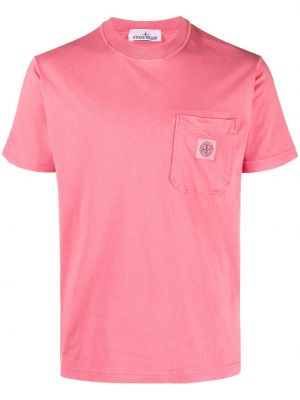 T-shirt Stone Island rosa