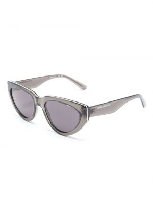 Sluneční brýle s potiskem Karl Lagerfeld černé
