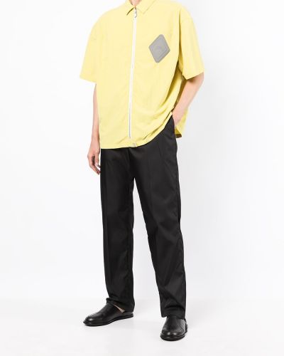 Chemise avec manches courtes A-cold-wall* jaune