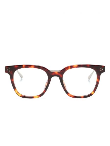 Lunettes de vue Linda Farrow marron