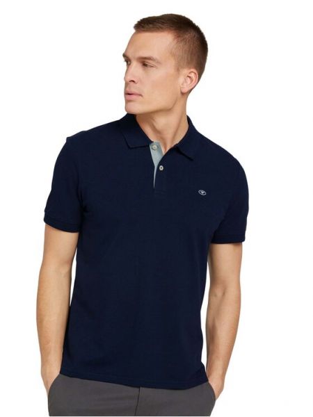 Polo marškinėliai Tom Tailor mėlyna