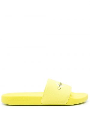 Trykt flip-flops Calvin Klein grønn