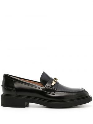 Loafers en cuir à boucle Gianvito Rossi