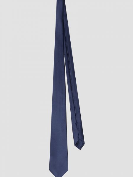 Синий галстук Kiton