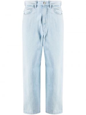 Straight leg jeans a vita alta Société Anonyme blu