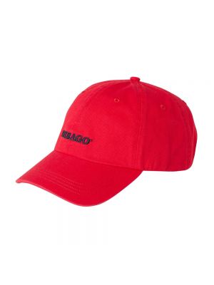 Czerwona czapka z daszkiem Sebago