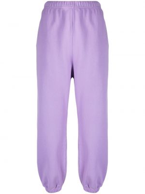 Pantaloni con stampa Dsquared2 viola