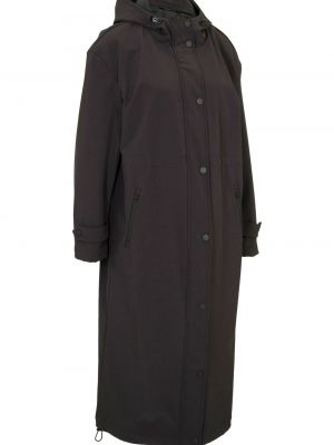 Oversized kabát Bonprix - černá