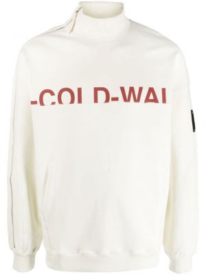 Bluza bawełniana z nadrukiem A-cold-wall* biała