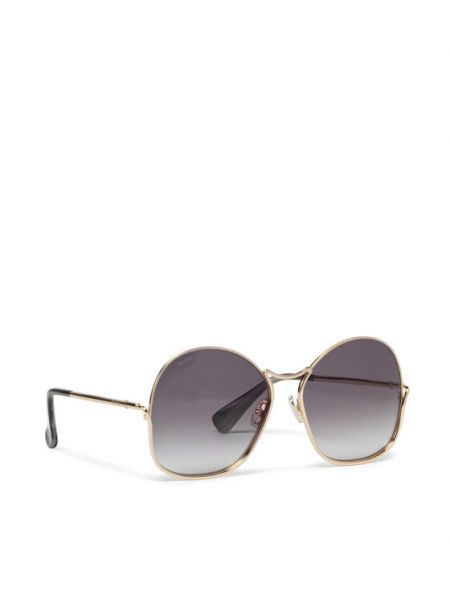 Okulary przeciwsłoneczne Max Mara złote