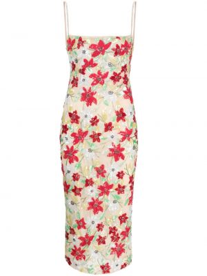 Midi haljina s cvjetnim printom Rachel Gilbert