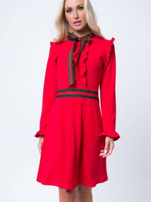 Sukienka Fasardi czerwona
