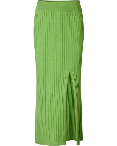 Maksi suknja Mbym zelena