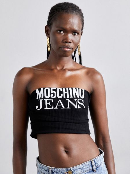 Майка Moschino Jeans черная